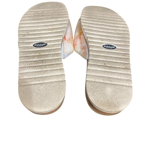 Dr. Scholl’s Size 8.5 Originalist 2 Slide Sandals Watercolor Blue Clay Beach - Picture 9 of 11